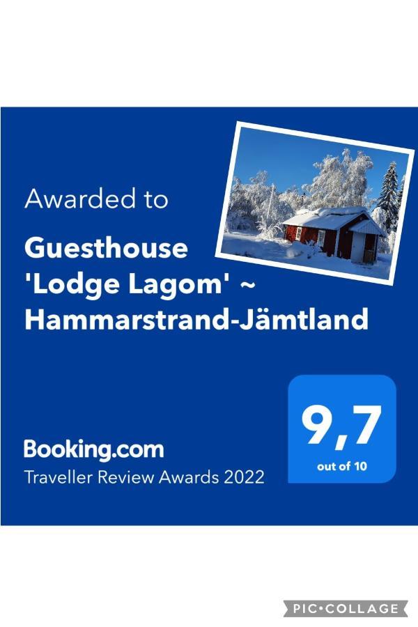 Luxury Guesthouse 'Lodge Lagom' - Hammarstrand-Jaemtland Exterior foto